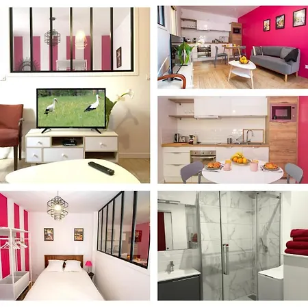 Le Rose Bonbon-tout Neuf Apartment *